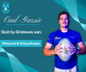 Oud-Garsie presteer: Rugby