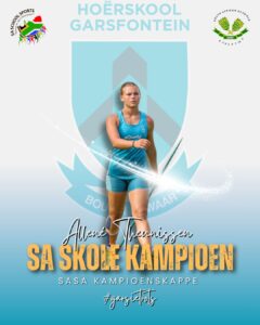 Garsies presteer op SA Skole-kampioenskappe.